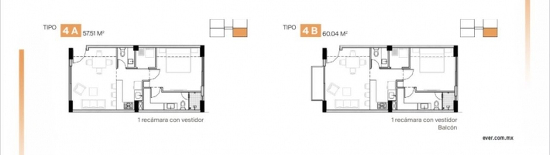 Se venden departamentos en preventa torre Ever