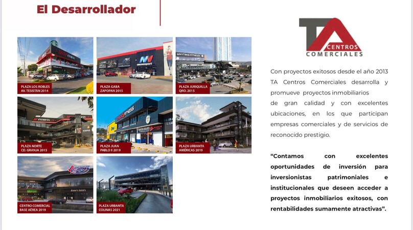Excelente complejo Comercial en preventa