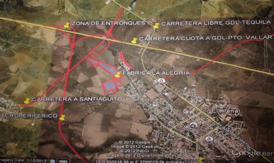 terreno en el arenal