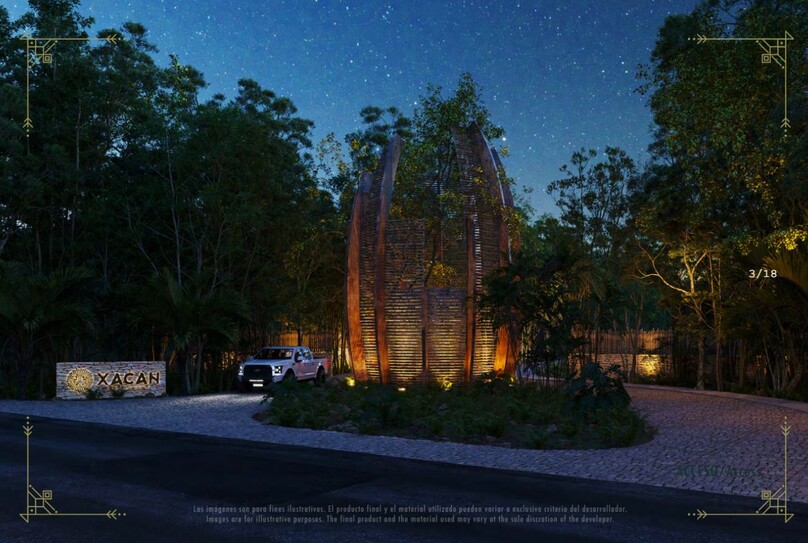 Excelentes lotes en venta en Desarrollo Xacan en Tulum