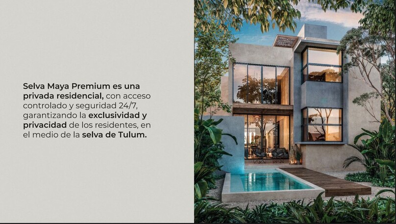 Hermosas casas Selva Maya Premium en preventa