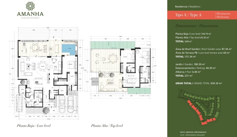 Residencias en Venta en Yucatan Country Club Amanha Signature Residences