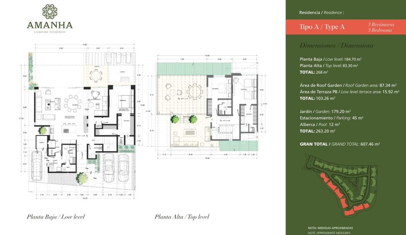 Residencias en Venta en Yucatan Country Club Amanha Signature Residences