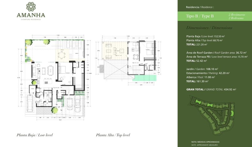 Residencias en Venta en Yucatan Country Club Amanha Signature Residences