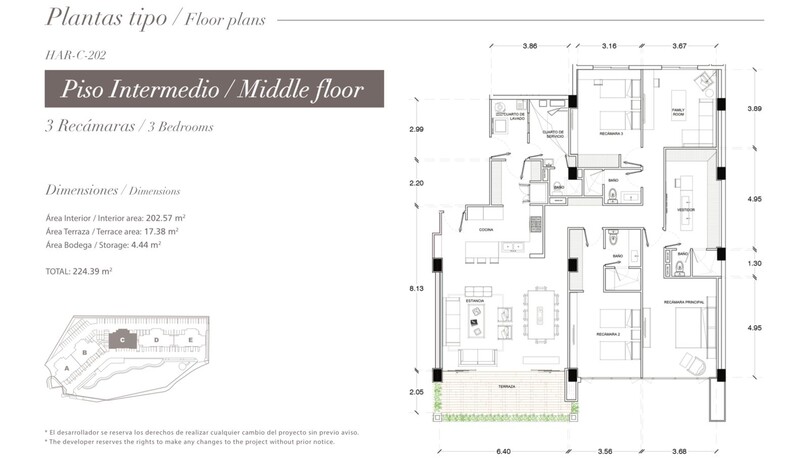 Harmonia Apartments en Yucatán Country Club