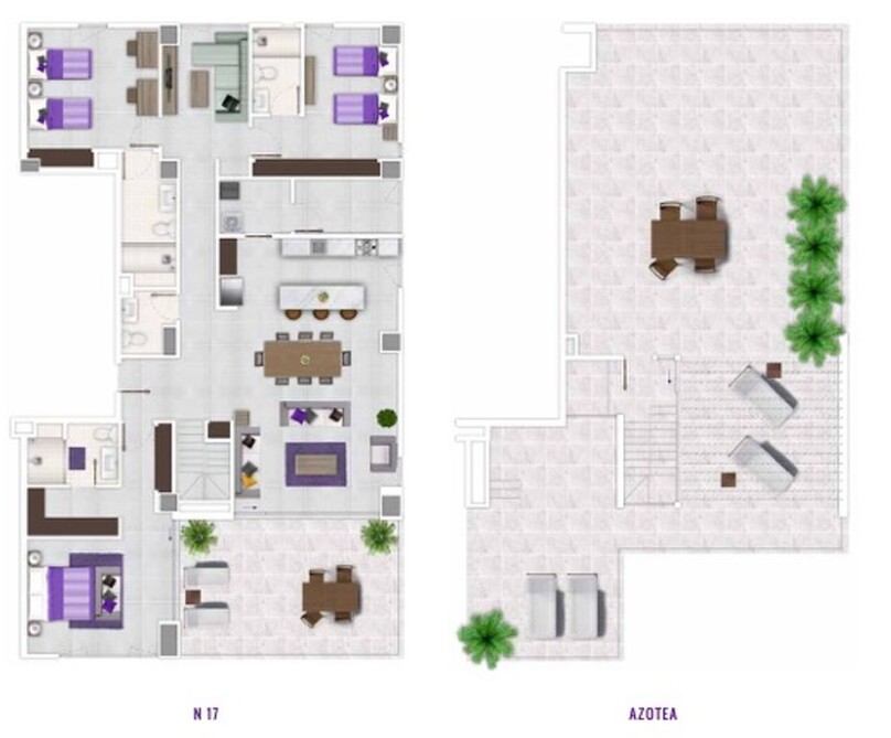 Pent house en Lopez Cotilla