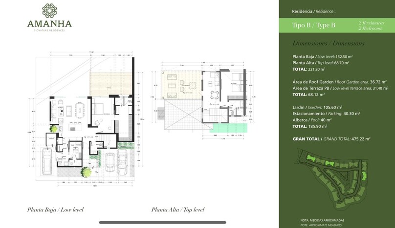 Residencias en Venta en Yucatan Country Club Amanha Signature Residences