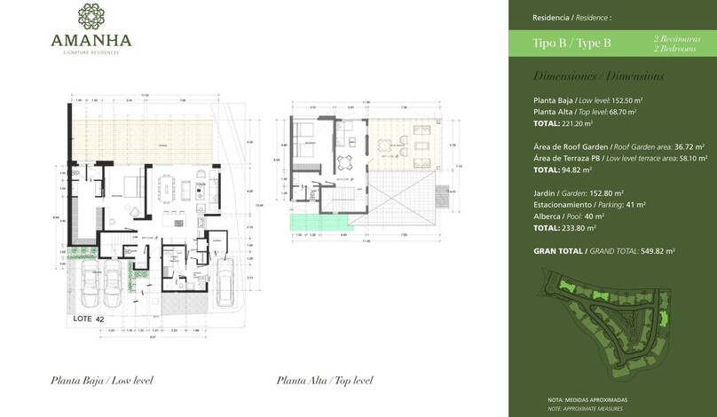 Residencias en Venta en Yucatan Country Club Amanha Signature Residences