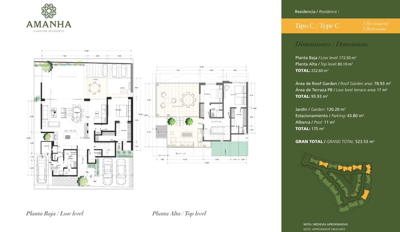 Residencias en Venta en Yucatan Country Club Amanha Signature Residences