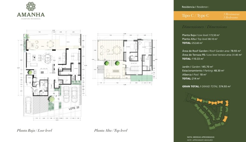 Residencias en Venta en Yucatan Country Club Amanha Signature Residences