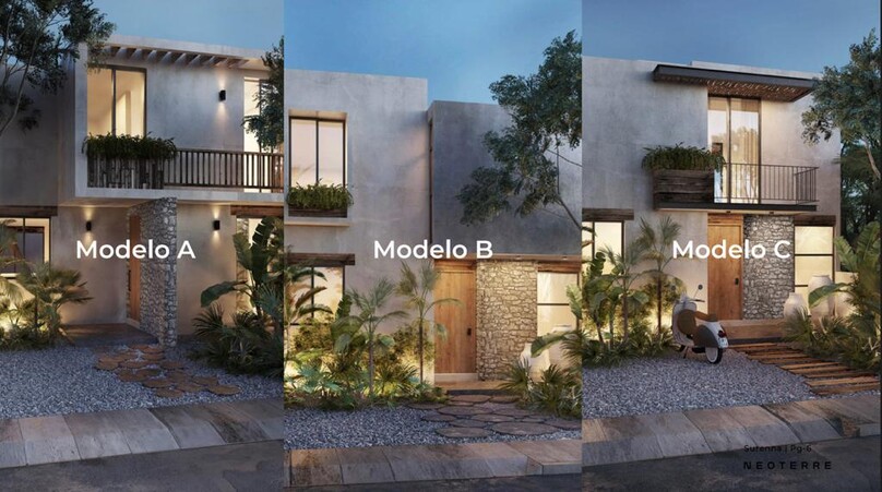 Se venden casas en el desarrollo SURENNA RESIDENCIAL EN Tulum