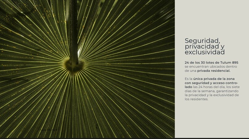 Lotes en venta TULUM 895 AT HOLLISTICA