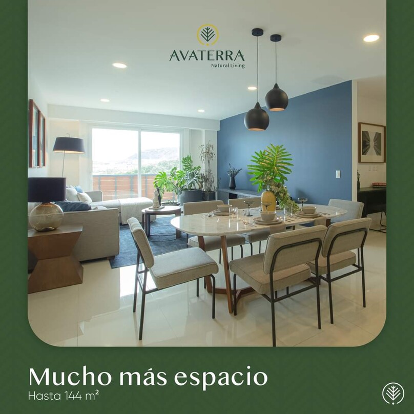 SE VENDEN INCREIBLES DEPARTAMENTOS EN AVATERRA NATURAL LIVING