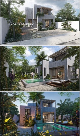 Hermosas casas Selva Maya at Harmony en preventa en Tulum