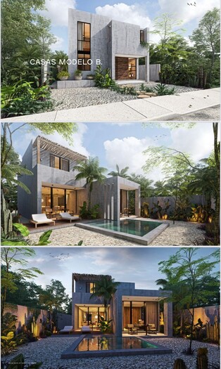Hermosas casas Selva Maya at Harmony en preventa en Tulum