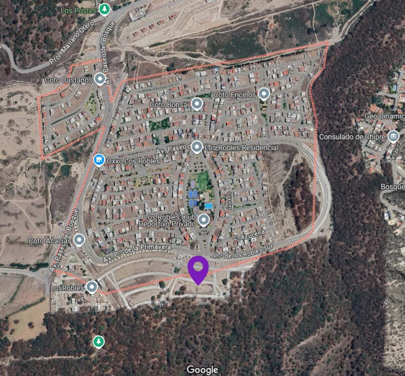 TERRENO EN VENTA EN LOS ROBLES RESIDENCIAL