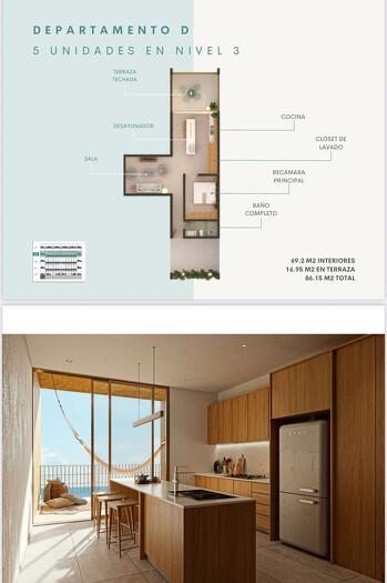 DEPARTAMENTO EN PREVENTA, LA PEÑITA DE JALTEMBA, NAYARIT