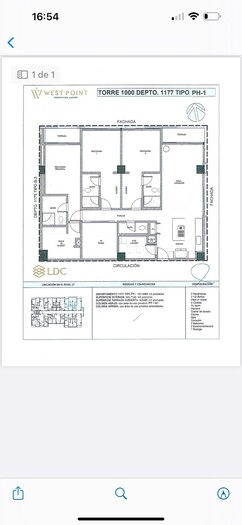 Preventa de departamentos en Torre 1000 West Point